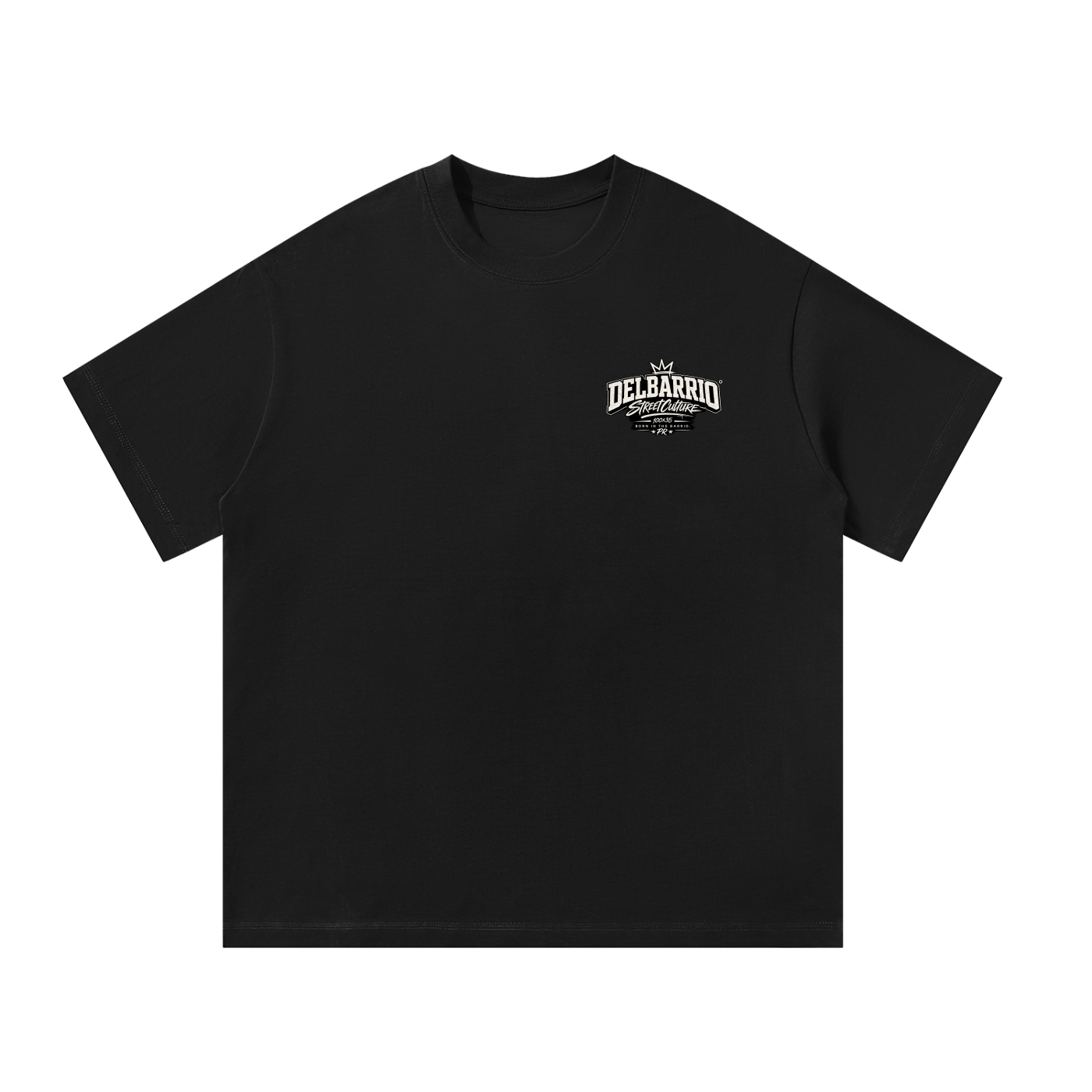 From The Barrio "Oversized Signature Tee" (Black)