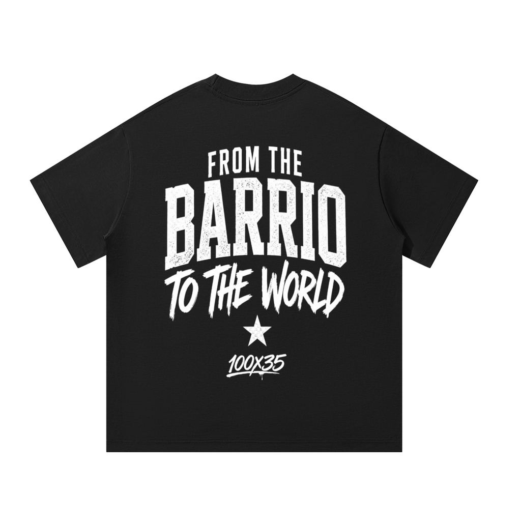 From The Barrio "Oversized Signature Tee" (Black)