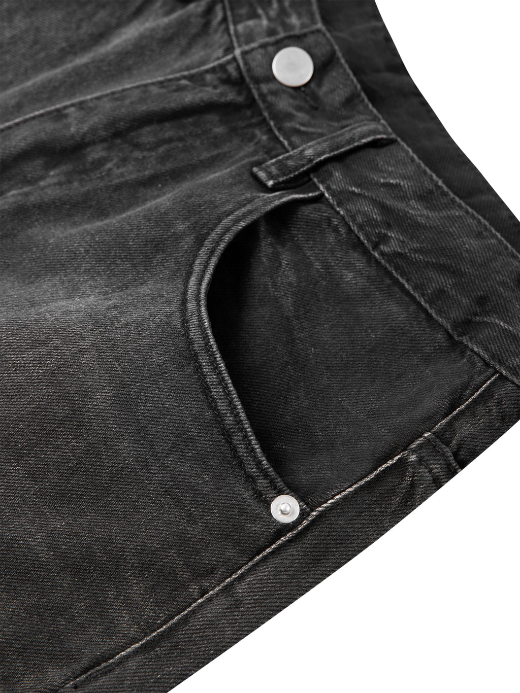 Del Barrio Men's Sunfade Vintage Wash Barrel Leg Jeans
